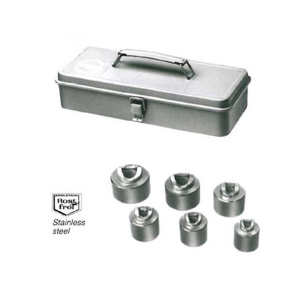 2682-7816-50-25 Hawa  Round Punch Kit Plus Metric w/o bolts For Stainless Steel ø16,5-50,5 (øM16-50)